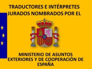 Traductor Jurado MAEC España